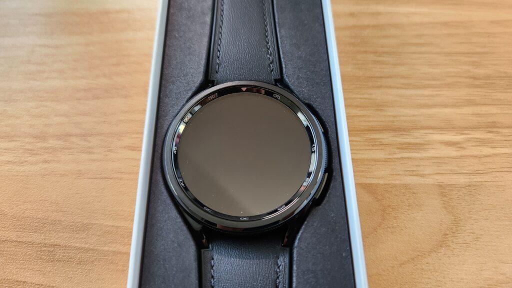 Galaxy Watch6 classicパッケージ